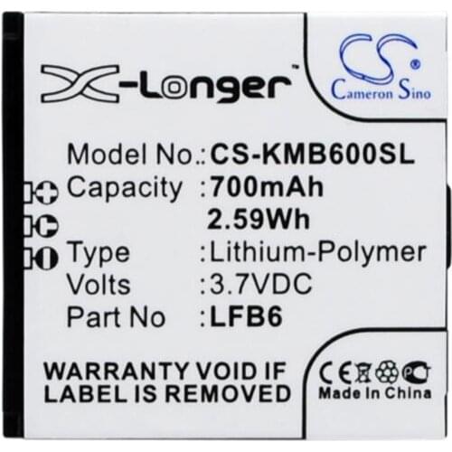 Cameron Sino 700mAh battery for KAZAM Life B6 LFB6 LFB6-VKVBG013292 Mobile, SmartPhone Battery