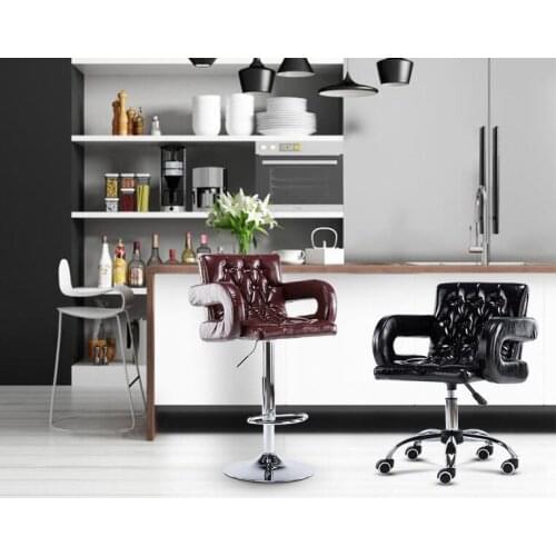 Bar chair chair lift modern simple high stool high back bar stool bar front desk family stool