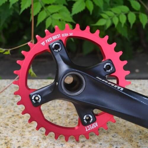 PASS QUEST 94BCD MTB mountain bike chain wheel bicycle narrow wide chainring sprocket 32T 34T 36T 38T 40T crankset tooth plate