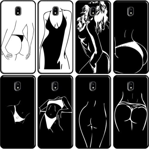 Sexy Bikini Woman Silhouettes Cover Samsung Galaxy A3 A5 2016 J1 J3 J4 J5 J6 J7 2017 J2 Core J8 A9 A8 A6 2018 Coque