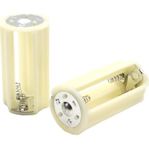 2 pcs AA Battery Adapter Holder 4.5V Case Box Converter 3 AA battery holder Case bateria convertidor de la bateria (In Series)