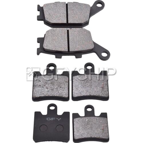 For KAWASAKI Z1000 ( ZR1000 B7F-B9F) 2007 2008 2009 , Z 1000 ABS ( ZR 1000 C7F-C9F ) 2007-2009 Front Rear Brake Pads Brake Disks