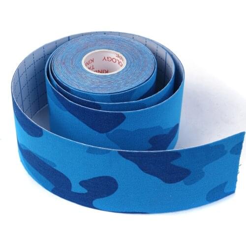 2.5/5 cm X 5 M Sports Kinesiology Tape Roll Cotton Elastic Adhesive Strain Injury Muscle Sticker Elastic Sports Bandage