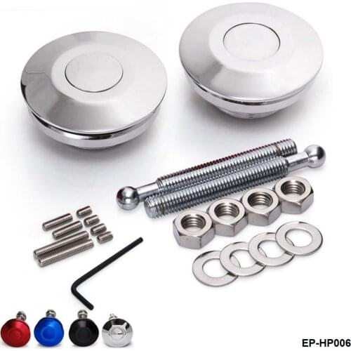 EPMAN 2.5" Universal Aluminum Quick Latch Push Button Fastener EP-HP006-AF