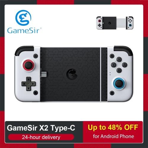 GameSir X2 Type-C Game Controller for Android Phone Professional Esports Stretchable Handle Plug and Play Gaming Gamepad