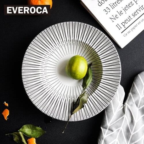 Ceramic Deep Plate Dish Pasta Dish Western Restaurant Tableware Cafe Dish Saucer Soup Plate Pasta Bowl Salad Straw Hat Plate