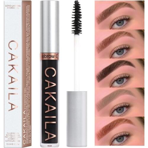 Eyebrow Cream Double-headed Eyebrow Brush Long-lasting Waterproof Sweat-proof Eyebrow Enhancers Eyes Makeup Cosmetics TSLM1