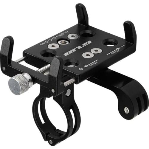 Phone Mount Bicycle Stem Install Smart Cell Phone Bracket Camera Headlight LED Torch Holder MTB Telephone Bracket