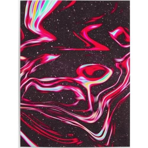 Wall Art Home Decoration Bong Cloud Canvas Painting Starry Sky Pictures Prints Modular Black Red Poster For Living Room No Frame