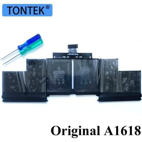 11.36V 99.5Wh Genuine A1618 Laptop Battery For Apple MacBook Pro Retina 15.4 '' A1398 2015 020-00079 MJLQ2LL/A MJLT2LL/A