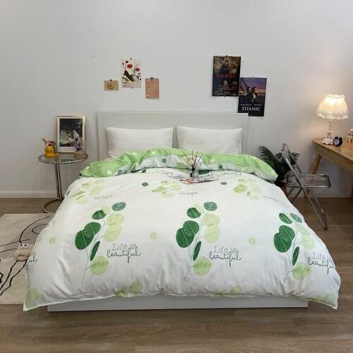 Pastoral Duvet Cover Single fashion comfortable for kids boy girls lovely one piece soft Quilt Cover flower comforter cover