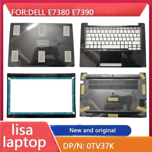 Suitable For Dell E7290 E7280 E7390 LCD Back Cover / Front Baffle, Palm Top Cover, Base Bottom Cover / New Quality