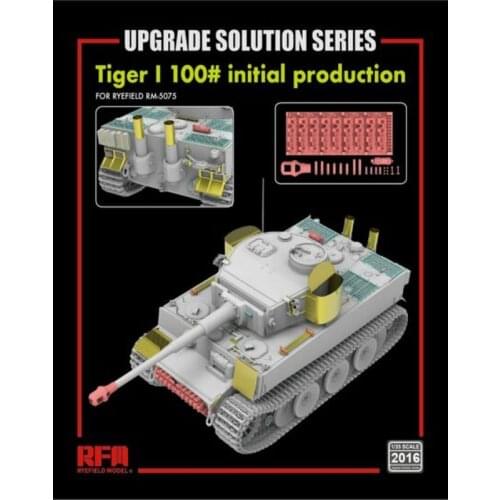 RYEFIELD MODEL RFM RM-2016 1/35 Upgrade Set for Tiger I Initial Production - Scale Model Kit