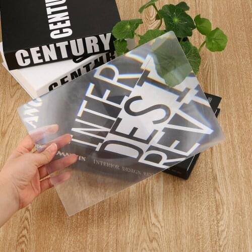 Magnifying Glass large reading A4 Magnifier Reading Book glasses Full Page 3X Sheet Lens Magnification XL Sheet Fresnel 2018 New