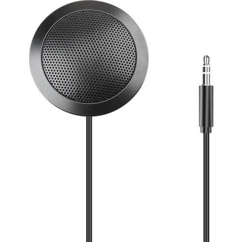 High Quality Mini Studio Speech Microphone Desktop Laptop Microphone Universal Portable 3.5mm Jack Mic For PC Notebook