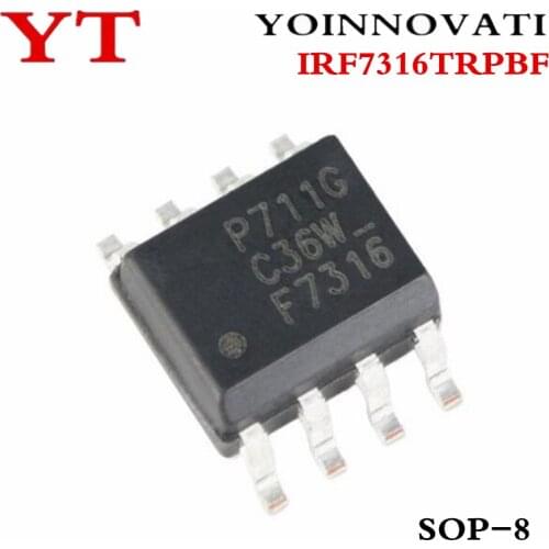 100PCS IRF7316TRPBF IRF7316 F7316 SOP8 IC