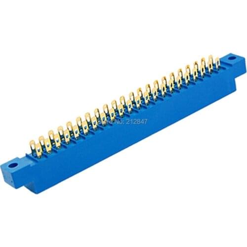 3.96mm Pitch 2 x 22Pin 44P PCB Card Edge Connector