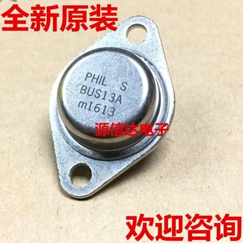 5PCS The new imported BUS13A BUS13 15A 1000V 175W TO-3 high power metal sealed triode
