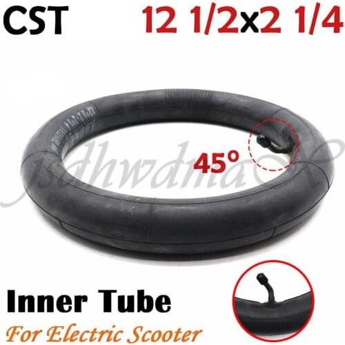 CST High quality 12 1/2x2 1/4 Tire & inner tube tyre 45 degree fits Many Gas Electric Scooters and e-Bike 12 1/2*2 1/4 tyre