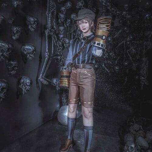 Chinese Anime Identity V Cosplay Costume Set Unisex Man/female Mercenary Survivor Sets Cosplay Costume Halloween