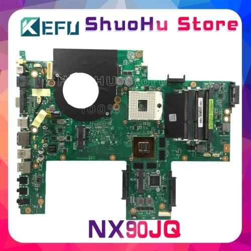 KEFU For ASUS NX90JQ NX90JN Support I7 REV2.0 Laptop Motherboard Tested 100% Work Original Mainboard