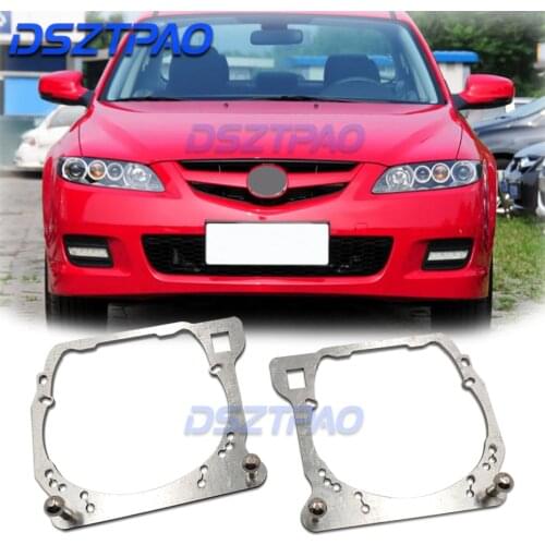 Metal Adapter For Mazda 6 Headlight For Hella 3R G5/Koito Q5 Bixenon Projector Transition Bracket Mounting Frame Accessories DIY