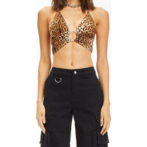 Sailor loving new transparent women V Neck leopard print lace sexy lingeire fancy bra nightwear