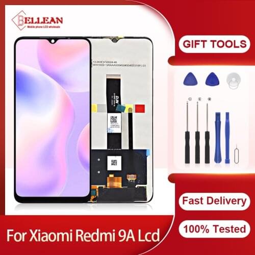 Catteny Brand New For Xiaomi Redmi 9A LCD Touch Panel Glass Screen Digitizer Assembly For Redmi 9C Display With Frame
