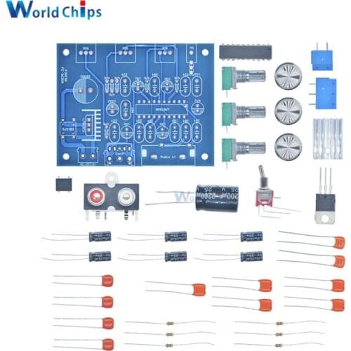 Diymore LM1036N Fever Volume Control Board Kit Diy Kit LM1036 DC Tonal Chip For 12V DC/AC Power Supply Diy Electronic Module