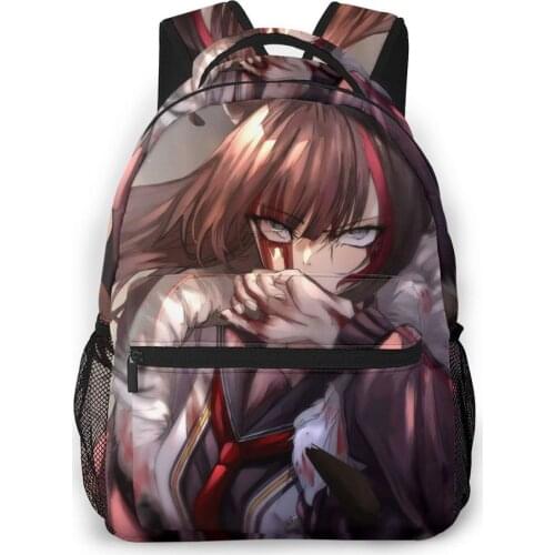Arknights Brown Hair Girl Zima Backpack for Girls Boys Travel RucksackBackpacks for Teenage school bag