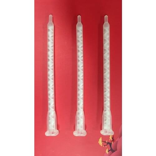 400PCS A621L glue mixer MA6.3-21L mixing mouth AB glue series tube nozzle with length 153mm dispensing accessories and supplies