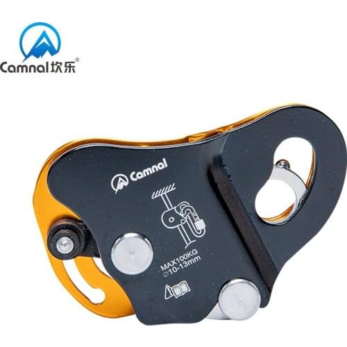 P407 Outdoor rock climbing tools Protector Fall arrester Fall prevention Safety rope Self-locking rope grabber CE certification