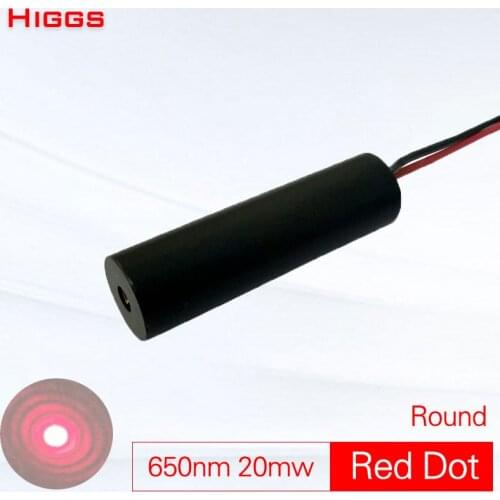 High quality Customizable 650nm 20mw red light round dot laser module circular beam laser sight lamp Industrial level locator