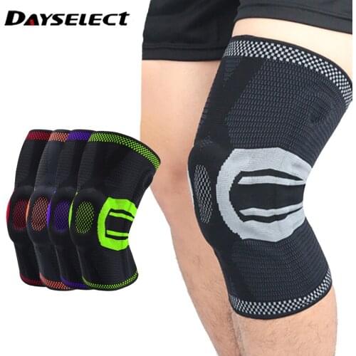 1Pcs Sport Knee Pads Support Braces Protector for Arthritis Sport Basketball Volleyball Gym Fitness Jogging Running Accessoris