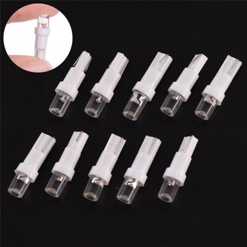 10pcs 12V T5 37 74 70 LED Car Dash Board Light Dashboard Lamp Bulb White New