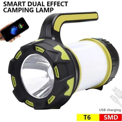 18650 Power Bank Camp Lamp Tent LED Camping Light USB Rechargeable Flashlight Work Light Emergency Lamp Torch Pendant Flashlight