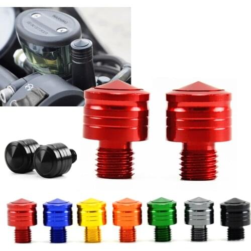 2PCS Motorcycle Mirrors Handlebar XMAX 300 Rearview Side Mirror Mount Adapter Mirror Bolts Screw For Yamaha XMAX300 400 125 250