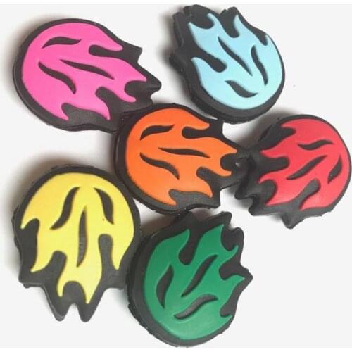 500pcs Free shipping Flame tennis racket vibration dampeners tennis racquet shock absorber