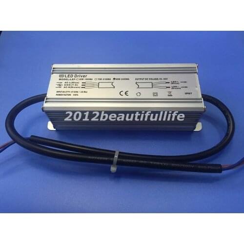 80W Constant Current High Power Led Driver AC85-277v DC18-35v 2400mA