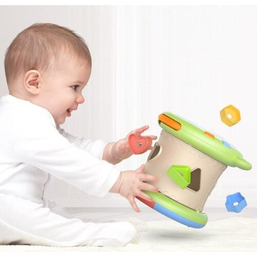 Baby Music Toys Hand Drums Children Musical Instruments Pat Drum Baby Toys 6-12 Months Early Educational Toys Music Learning