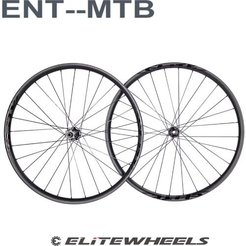 ELITEWHEELS 29ER Cross Country MTB Carbon Wheels 28H 27 30 35 Mm Width Hookless XC Mountain Bike Wheelset M11 Straight Pull Hub
