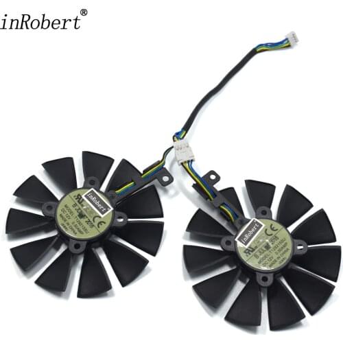 87MM T129215SU Cooler Fan Replacement For ASUS GTX 1060ti 1060 1070 RX 470 570 580 Graphics Card Cooling Fans