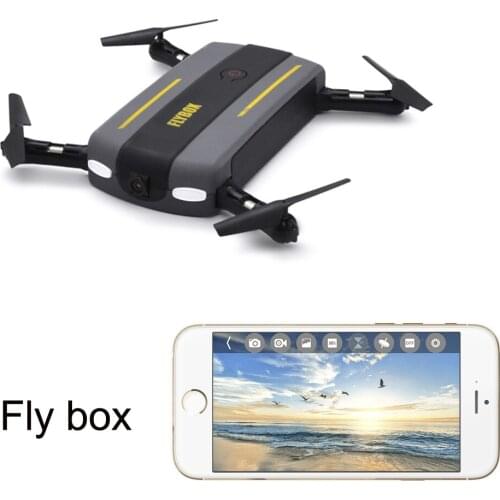 New RC Drone Dron WiFi FPV Folding Drone Quadcopter with HD Camera 6-axis Gyroscope Remote Control Helicopter fly box toys