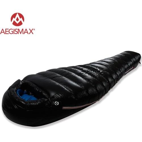 AEGISMAX Mummy 90% White Duck down UL Winter Sleeping Bag Camping Urltra-compact Ultralight Down Sleeping Bag