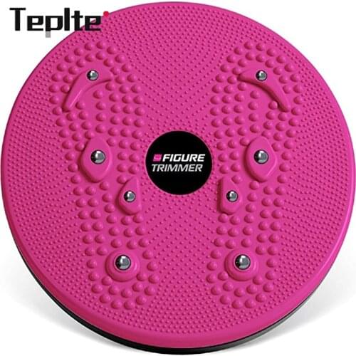Yoga Sport Fitness Balance Board Wobble Waist Twisting Fitness Body Exercise Rotating Sports Magnetic Massage Plate Twist Boards