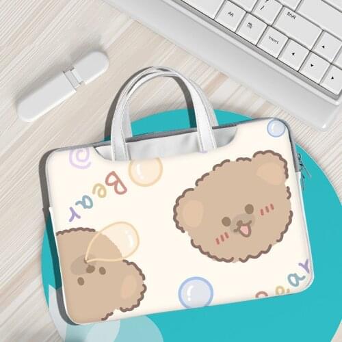 Laptop Handbag For MacBook Air Pro 12 13 13.3 15.6 16 Inch Dell Lenovo HP Asus Acer Man Women Briefcase Sleeve Messenger Case