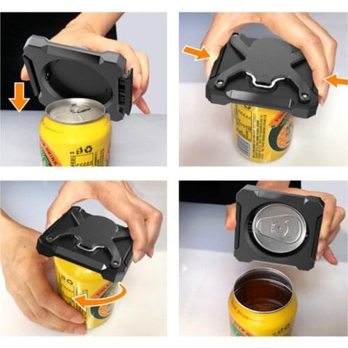 Universal Can Opener Beer Bottle Opener Manual Kitchen Tool Go Swing Adjustable