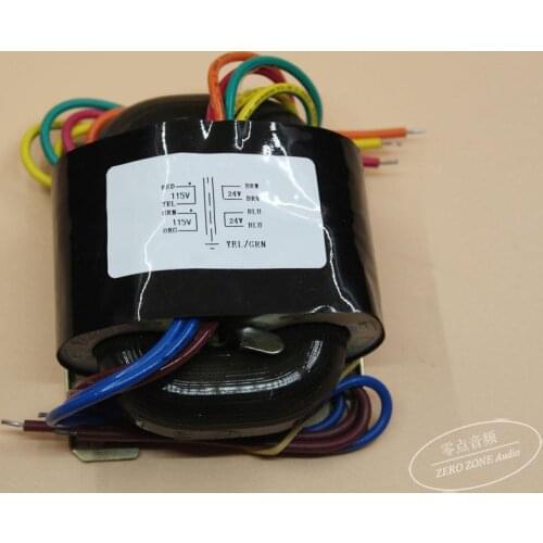 ZEROZONE 40VA Dual 24V R-type Transformer 40W 24V*2 Transformer For AMP / DAC