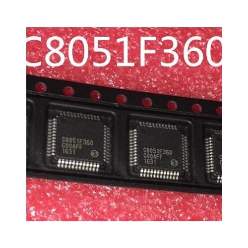 Free Shipping 10pcs/lot C8051F360 C8051F360-GQR TQFP-48