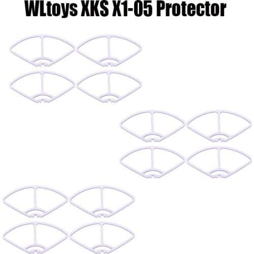 12PCS WLtoys XK X1 Protection Frame X1-0005 Blade Protetive Guard Spare Part GPS RC Drone Accessory